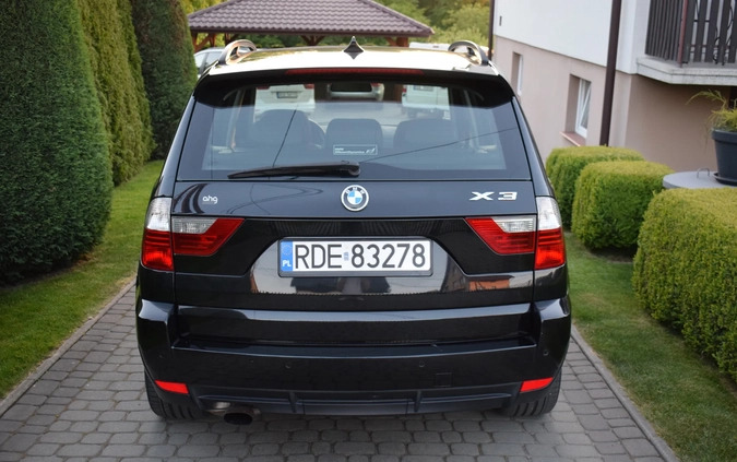 BMW X3 cena 35500 przebieg: 220000, rok produkcji 2009 z Dębica małe 704